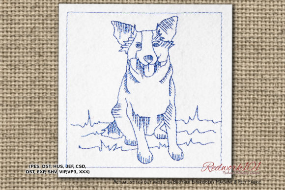 Australian Shepherd Dog Redwork: A Seasonal Review