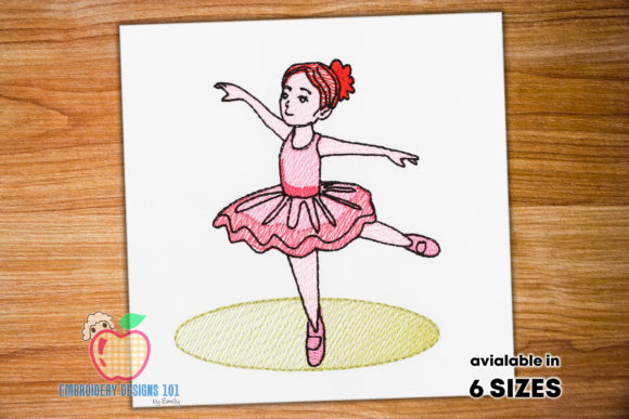 Ballet Girl Performing Quick Stitch Review for Real Projects