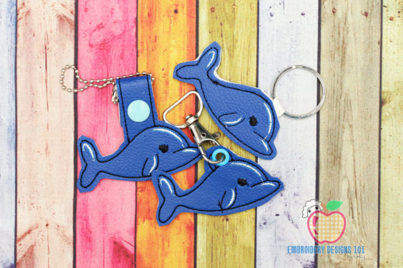 Beluga Whale ITH Snaptab Keyfob Design Review