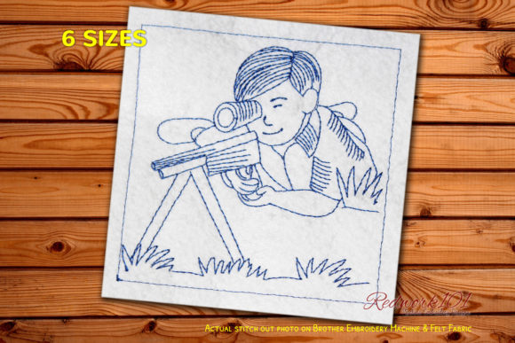 Hunter with Gun Design: Hands-On Embroidery Review
