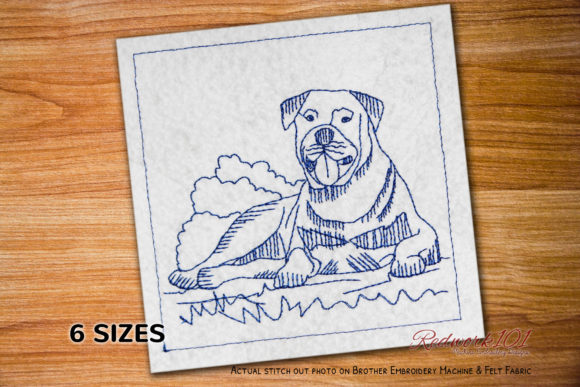 Rottweiler Lineart: An Embroidery Designer's Evaluation