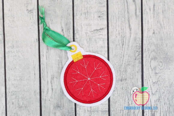 Snowflake Christmas Ball Ornament Design Review